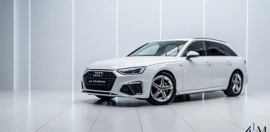 samochody osobowe Audi A4 cena 149900 przebieg: 118800, rok produkcji 2019 z Łódź